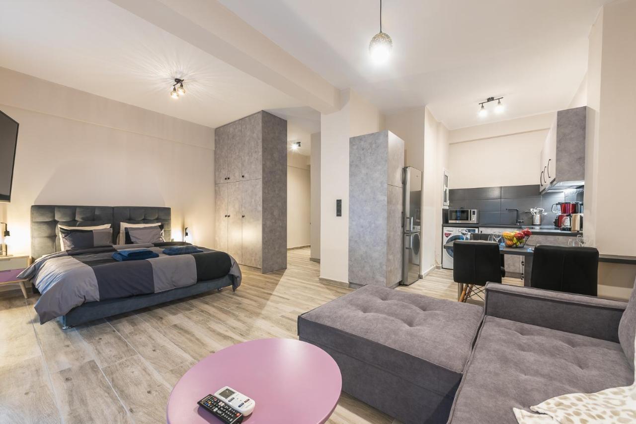 Modern Apartment Downtown Atenas Exterior foto